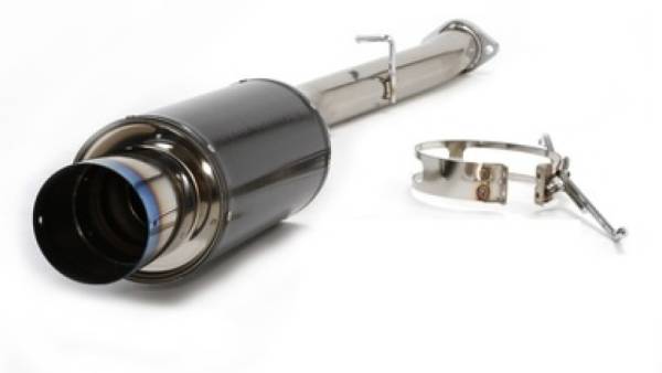 HKS - HKS  93-96 Mazda RX7 Carbon Ti Hi-Power Exhaust - 3112-EX001