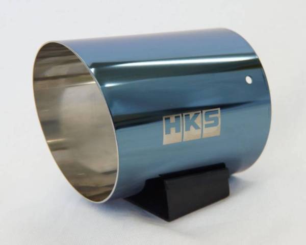 HKS - HKS Hi-Power SPEC-L Tail Tip Cover 94mm 118A-L Blue-SUS Tip - 34002-AK017
