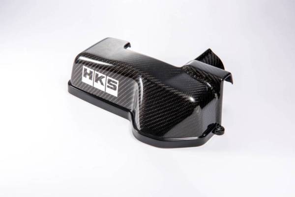 HKS - HKS Carbon Timing Belt Cover 2JZ-GTE VVT-i Only - 45999-AK028