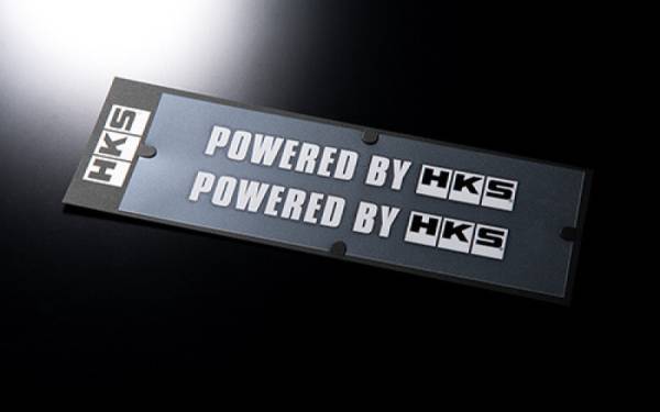 HKS - HKS HKS STICKER POWERED BY HKS W200 WHITE - 51003-AK132