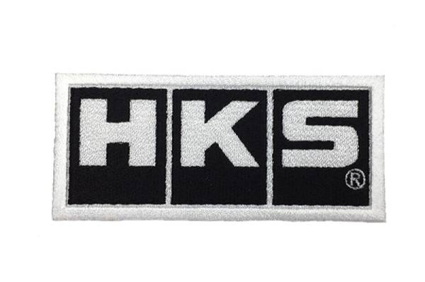 HKS - HKS PATCH HKS W105 BLACK - 51003-AK141