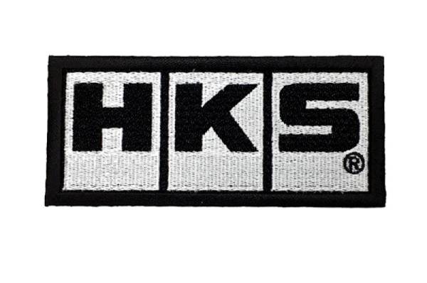 HKS - HKS PATCH HKS W105 WHITE - 51003-AK142