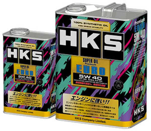 HKS - HKS SUPER OIL Euro 5W40 1L (MOQ 12) - 52001-AK119