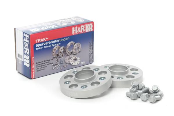 H&R - H&R Trak+ 25mm DRA Wheel Adaptor Bolt 5/112 Center Bore 66.5 Bolt Thread 14x1.5 - Black - 50556659SW