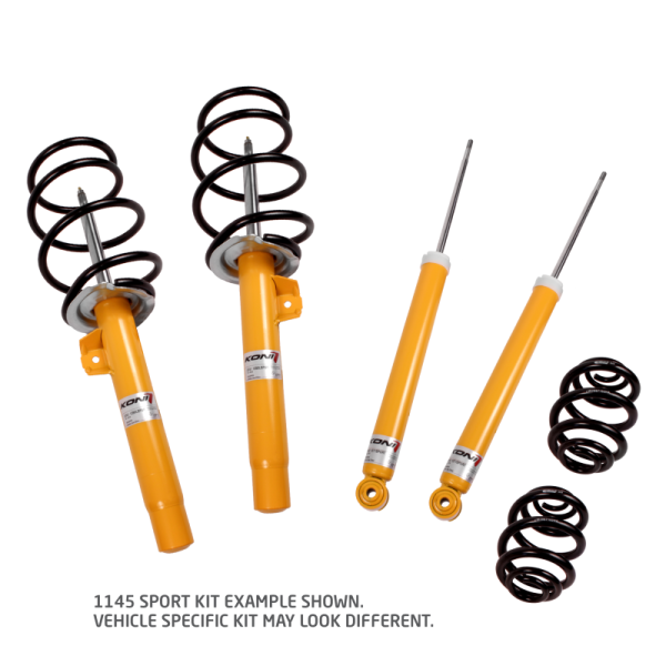KONI - Koni 1145 Sport Kit 96-03 BMW 540i (E39) V8 Sedan excl EDC / Self-Leveling - 1145 1151