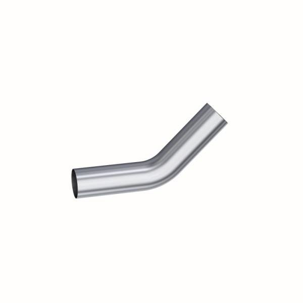 MBRP - MBRP Universal 5in - 45 Deg Bend 12in Legs Aluminized Steel (NO DROPSHIP) - MB2047