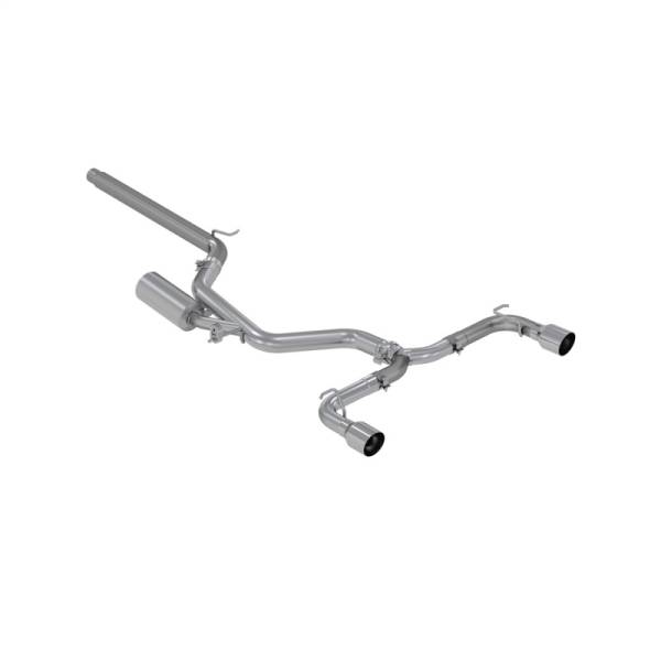 MBRP - MBRP 15-20 VW 2.0L Turbo Golf GTI MK7 3in T304 Cat Back Exhaust w/ Dual Split Rear Exit - S4606304