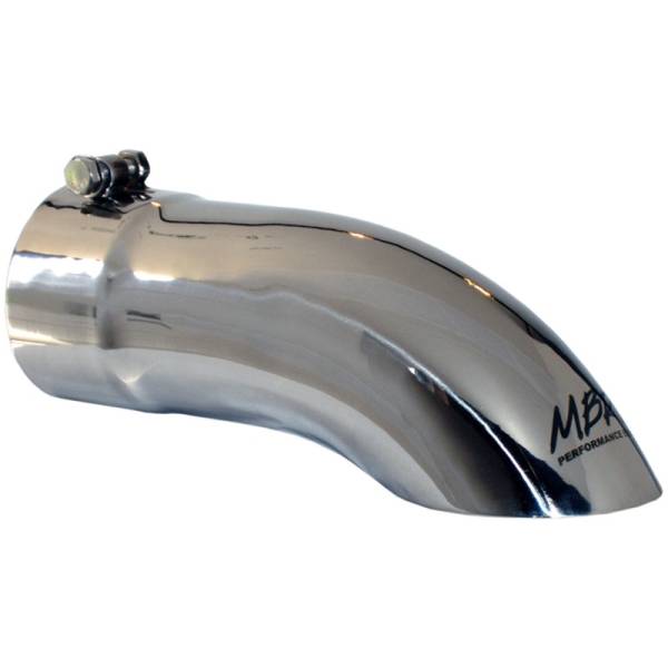 MBRP - MBRP Universal Tip 4 O.D. Turn Down 4 inlet 12 length - T5081