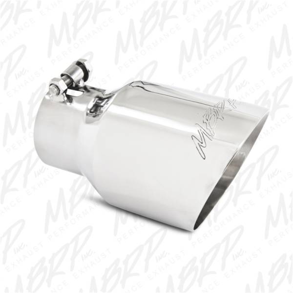 MBRP - MBRP Universal Tip 4.5in O.D. Dual Wall Angled 3in inlet 8in length T304 - T5151