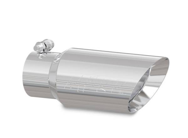 MBRP - MBRP Universal Tip 4in OD 3in Inlet 10in Length Dual Wall Angled End T304 - T5156