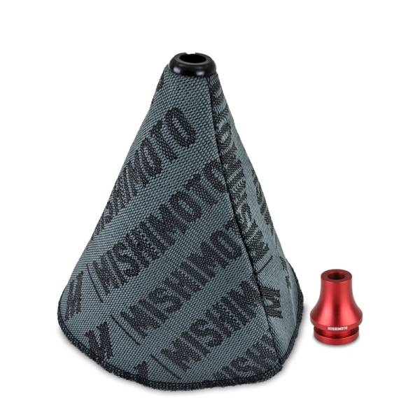 Mishimoto - Mishimoto Shift Boot Cover + Retainer/Adapter Bundle M12x1.25 Red - MMB-RECO-RD