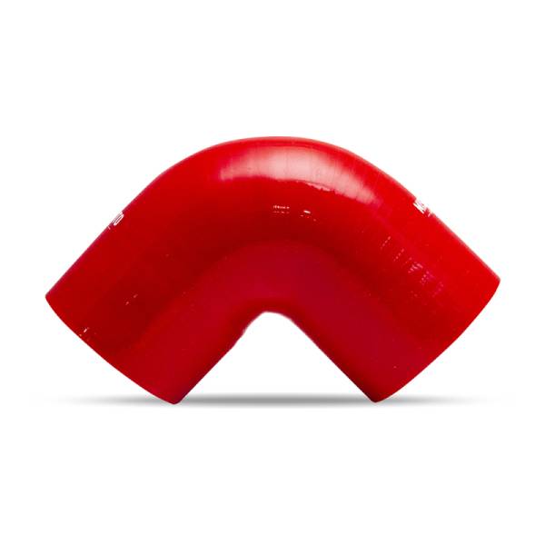 Mishimoto - Mishimoto 2.25 Inch 90 Degree Coupler - Red - MMCP-22590RD