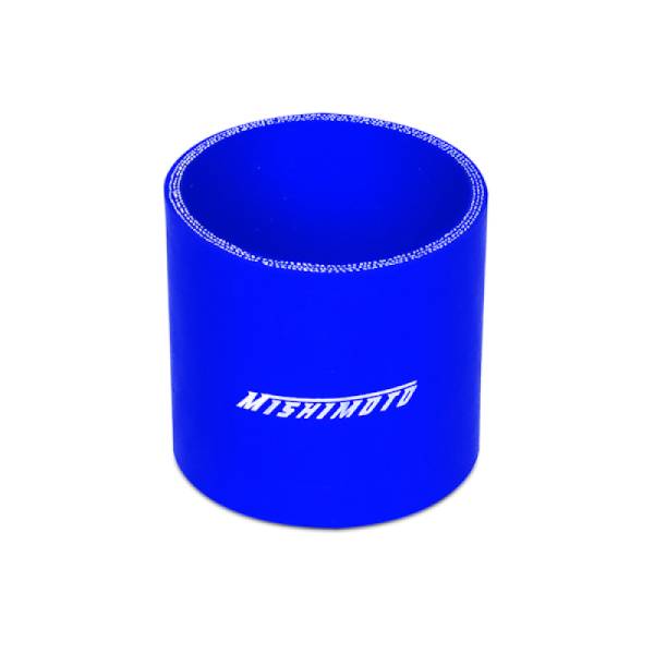 Mishimoto - Mishimoto 2.5 Inch Blue Straight Coupler - MMCP-25SBL