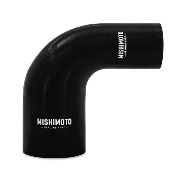Mishimoto - Mishimoto Silicone Reducer Coupler 90 Degree 2in to 3in - Black - MMCP-R90-2030BK