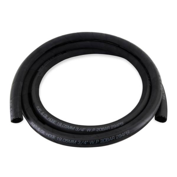 Mishimoto - Mishimoto Push Lock Hose, Black, -12AN, 240in Length - MMHOSE-PL-12-240