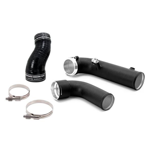 Mishimoto - Mishimoto 2020+ Toyota Supra Charge Pipe Kit - Micro-Wrinkle Black - MMICP-SUP-20BK