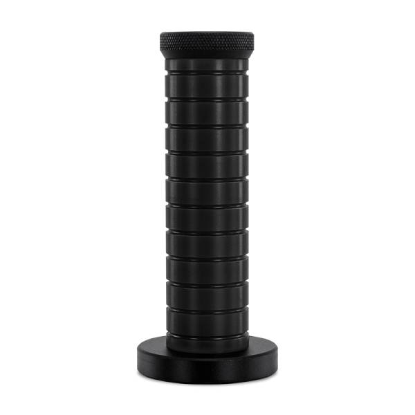 Mishimoto - Mishimoto Weighted Grip Shift Knob - Black / Black - MMSK-BMXBKBK
