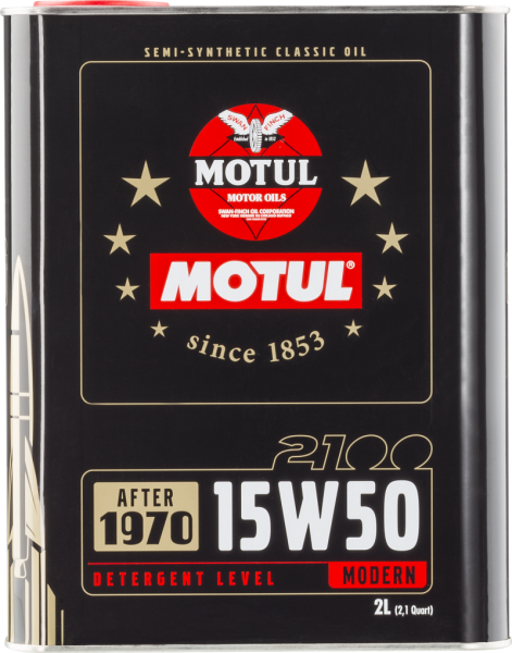 Motul - Motul 15W50 Classic 2100 Oil - 10x2L - 104512
