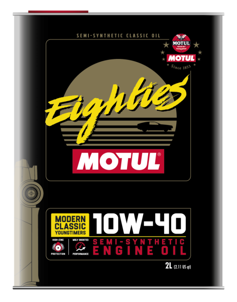 Motul - Motul 10W40 Classic Eighties Oil - 10x2L - 110619
