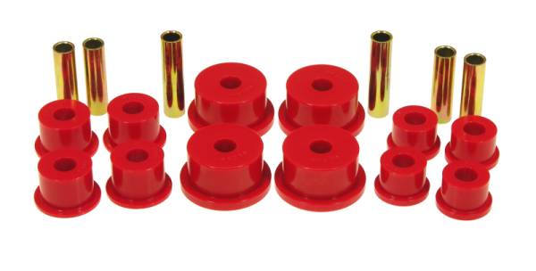 Prothane - Prothane 84-99 Jeep Cherokee / Commander Spring & Shackle Bushings - Red - 1-1007