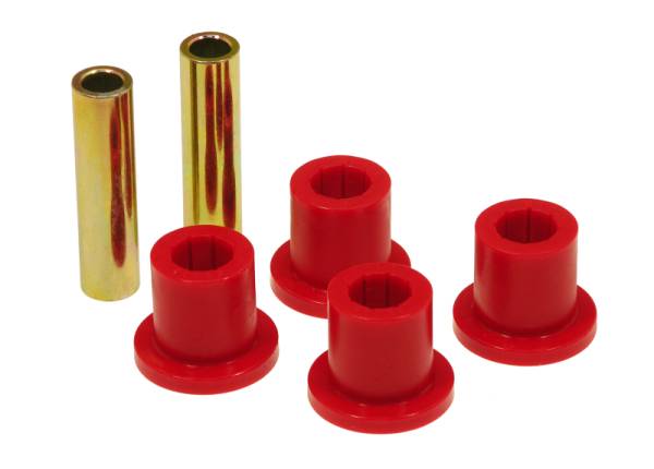 Prothane - Prothane 87-96 Jeep Wrangler Front or Rear Frame Shackle Bushings - Red - 1-803