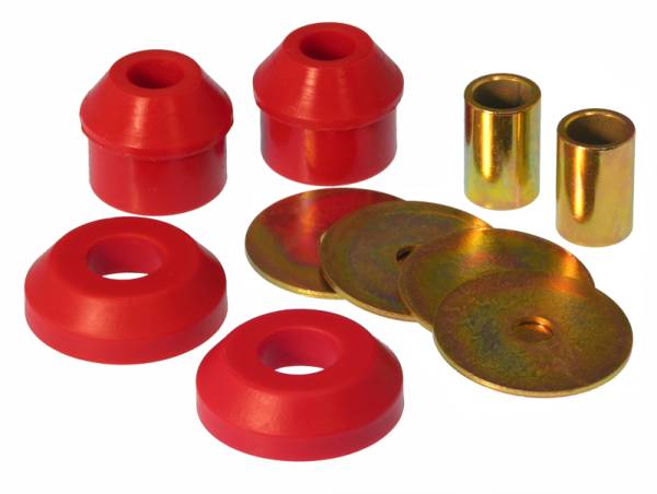 Prothane - Prothane Universal Body Mounts - Red - 19-101
