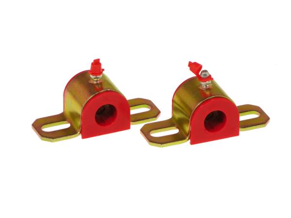 Prothane - Prothane Universal Greasable Sway Bar Bushings - 11/16in - Type A Bracket - Red - 19-1153
