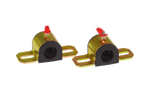 Prothane - Prothane Universal Greasable Sway Bar Bushings - 13/16in - Type A Bracket - Black - 19-1155-BL