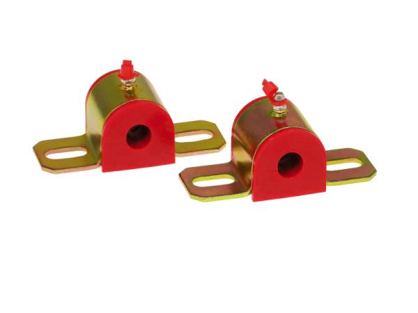 Prothane - Prothane Universal Greasable Sway Bar Bushings - 5/8in - Type B Bracket - Red - 19-1171