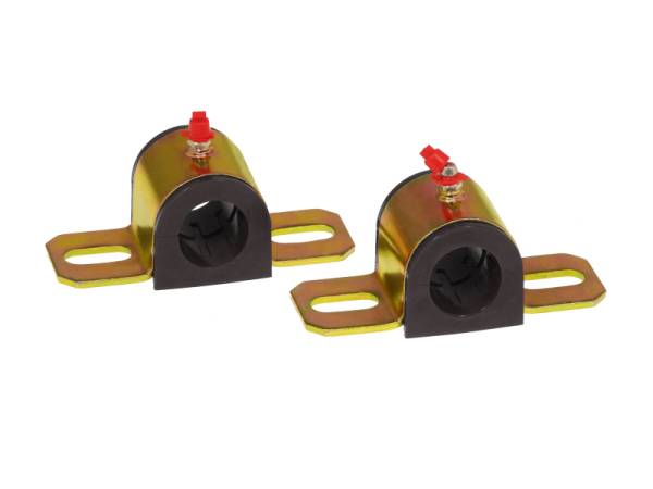 Prothane - Prothane Universal Greasable Sway Bar Bushings - 1 1/16in - Type B Bracket - Black - 19-1189-BL
