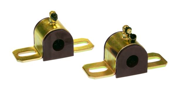 Prothane - Prothane Universal 90 Deg Greasable Sway Bar Bushings - 11/16in - Type B Bracket - Black - 19-1204-BL
