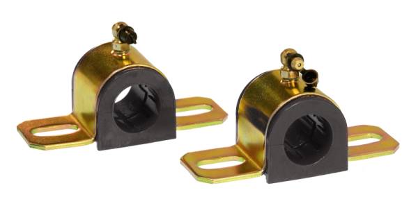Prothane - Prothane Universal 90 Deg Greasable Sway Bar Bushings - 1 1/16in - Type B Bracket - Black - 19-1221-BL