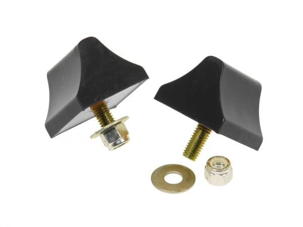 Prothane - Prothane Universal Bump Stop 1-3/8 X 2 X 2-1/4 Wedge - Black - 19-1303-BL