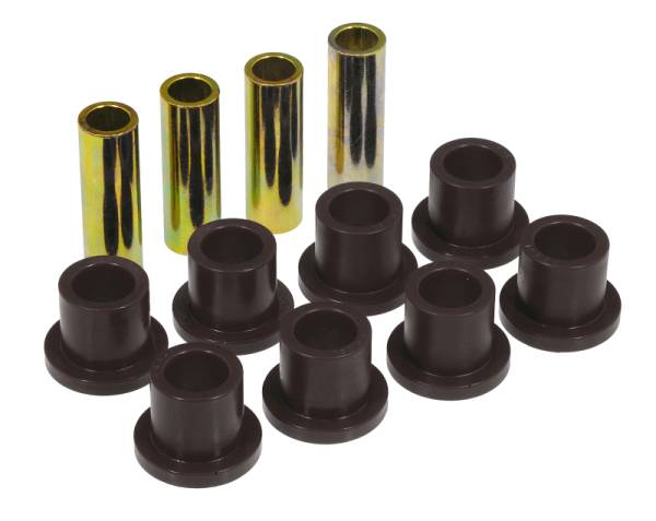 Prothane - Prothane 73-79 Ford F250 Crew Cab / F350 Rear Spring & Shackle Bushings - Black - 6-1005-BL