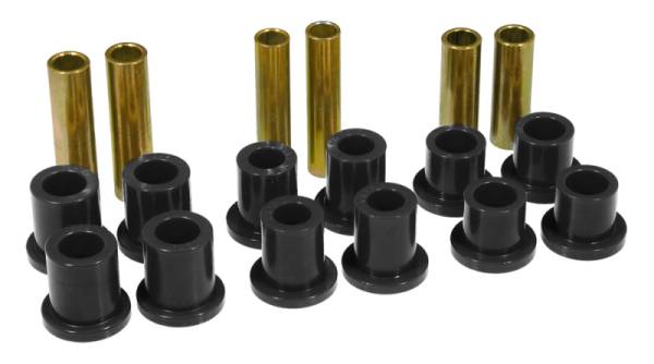 Prothane - Prothane 73-79 Ford F350 2wd Rear Leaf Spring Bushings - Black - 6-1006-BL