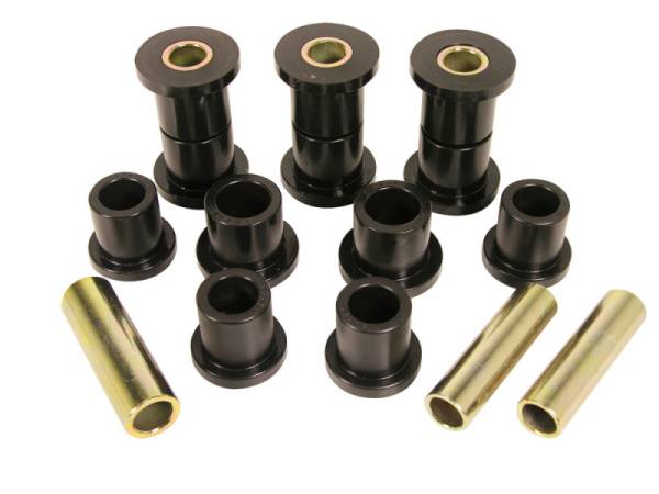 Prothane - Prothane 66-72 Ford F100 4wd Spring & Shackle Bushings - Black - 6-1008-BL