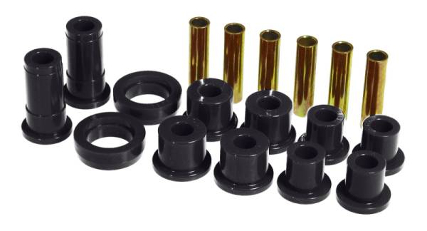 Prothane - Prothane 91-94 Ford Explorer 2/4wd Rear Spring & Shackle Bushings - Black - 6-1019-BL