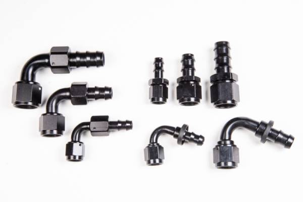 Radium Engineering - Radium Engineering 8AN 120Deg Pushlok Hose End - 14-0209