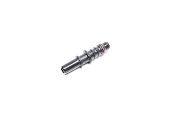 Radium Engineering - Radium Engineering 3/8in SAE Male to 3/8in Barb Black Nylon Fitting - 14-0562