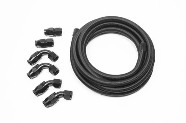 Radium Engineering - Radium Engineering 10AN Universal PTFE Hose Kit - Black - 20-0661