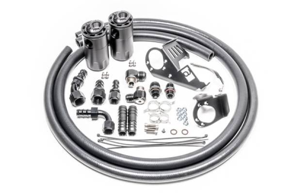 Radium Engineering - Radium Engineering Dual Catch Can Kit Subaru VB Fluid Lock - 20-0756-FL