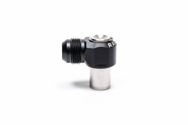 Radium Engineering - Radium RB26DETT Valve Cover Intake and Exhaust 12AN Male Press-Fit Fitting - 20-0809
