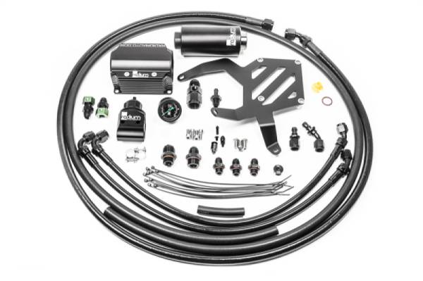 Radium Engineering - Radium Engineering FR-S/BRZ/GT86/GR86 Fuel Hanger Plumbing Kit w/ Microglass Filter - 20-0966-05