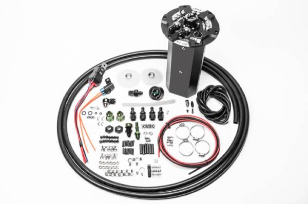 Radium Engineering - Radium 09-20 Nissan 370Z Fuel Hanger Surge Tank (Pumps Not Incl.) Brushless Ti Automotive E5LM - 20-1821