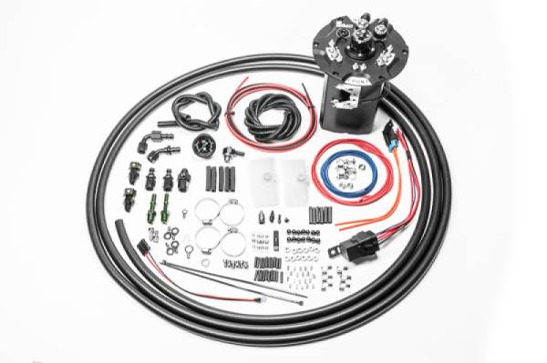 Radium Engineering - Radium Nissan 350Z/G35/G37/Q50 Fuel Hanger Surge Tank (Pumps Not Included) Walbro GSS342/AEM 50-1200 - 20-1830
