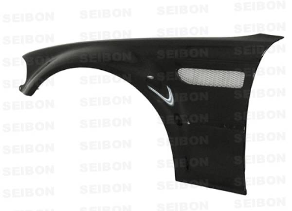 Seibon - Seibon 01-05 BMW E46 M3 Carbon Fiber Fenders - FF0105BMWE46M3