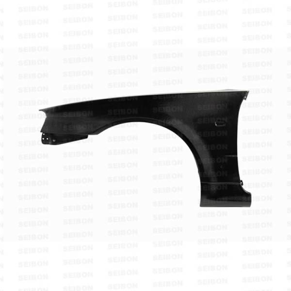 Seibon - Seibon 99-01 Nissan Skyline R34 Carbon Fiber Fenders Pair - FF9901NSR34-NSM