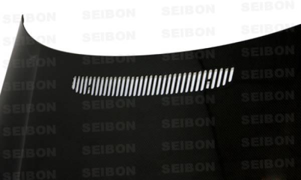 Seibon - Seibon 02-05 BMW E46 2dr OE Carbon Fiber Hood - HD0205BMWE462D-OE