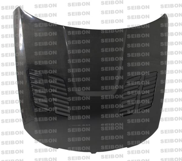 Seibon - Seibon 05-08 BMW 3 Series 4 dr E90 (Excl M3) GTR-Style Carbon Fiber Hood - HD0507BMWE90-GTR