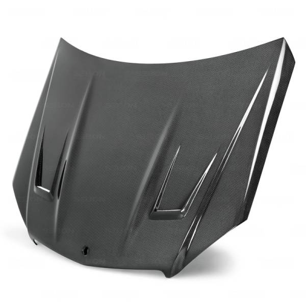Seibon - Seibon 08-11 Mercedes-Benz C-Class GT-Style Carbon Fiber Hood - HD0709MBW204-GT